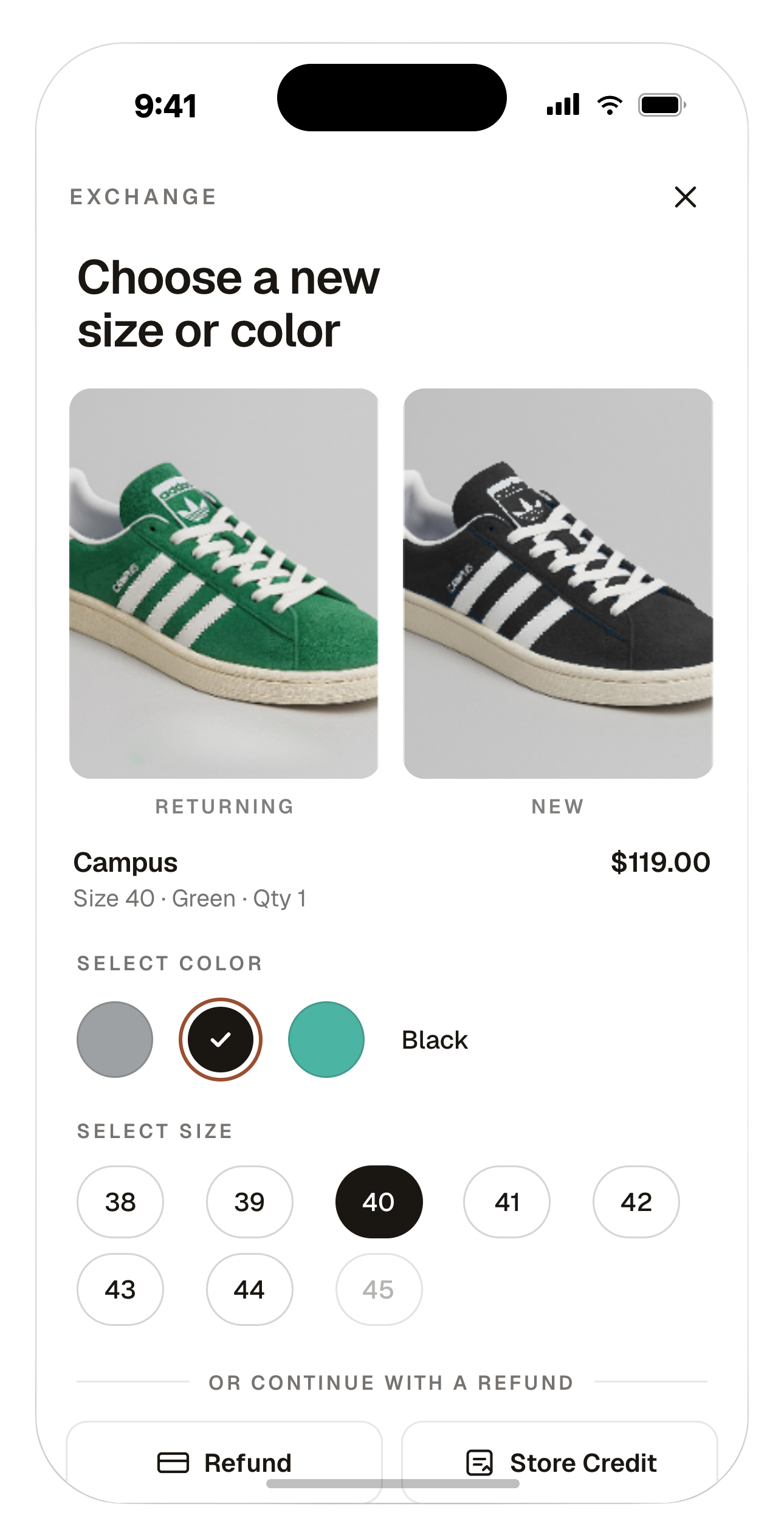 Returns & Exchanges